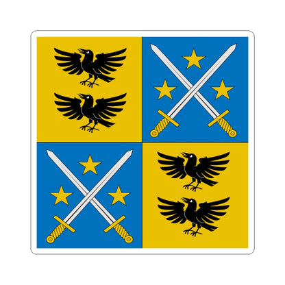 Flag of Martin Werlen (Switzerland) STICKER Vinyl Kiss-Cut Decal