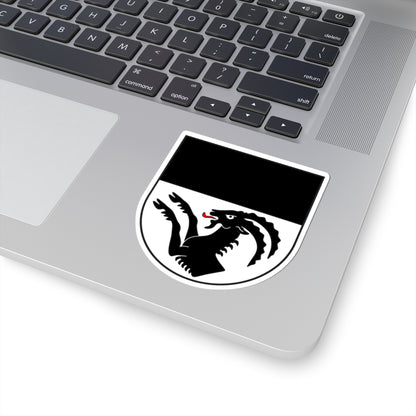 Suot Tasna Kreis wappen (Switzerland) (Coat of Arms) STICKER Vinyl Kiss-Cut Decal
