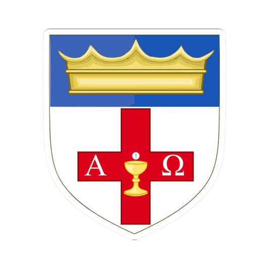 Coat of Arms of Traditional Anglican Church in Britain (United Kingdom) (Coat of Arms) STICKER Vinyl Kiss-Cut Decal