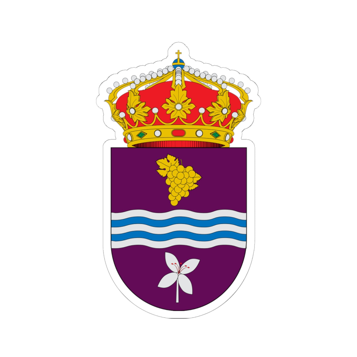 Escudo de Instinción (Spain) (Coat of Arms) STICKER Vinyl Kiss-Cut Decal