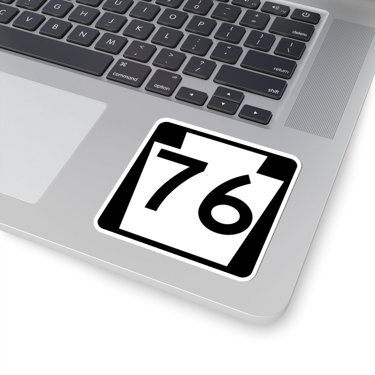 PA-76 (Pennsylvania) (Road Sign) STICKER Vinyl Kiss-Cut Decal
