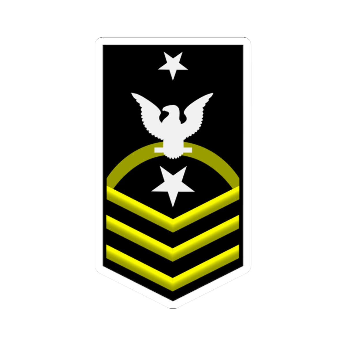CMDCS (United States) (Military Rank) STICKER Vinyl Kiss-Cut Decal