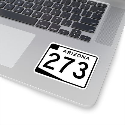 Arizona 273 (Arizona) (Road Sign) STICKER Vinyl Kiss-Cut Decal