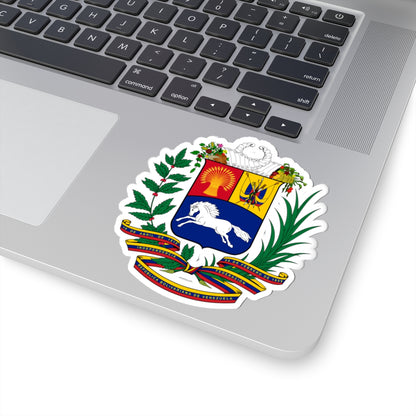 Coat of arms of Venezuela - STICKER Vinyl Kiss-Cut Decal