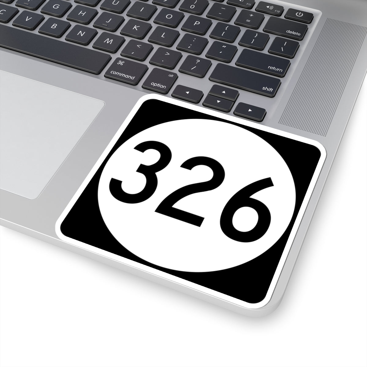 PR tertiary 326 (Puerto Rico) (Road Sign) STICKER Vinyl Kiss-Cut Decal