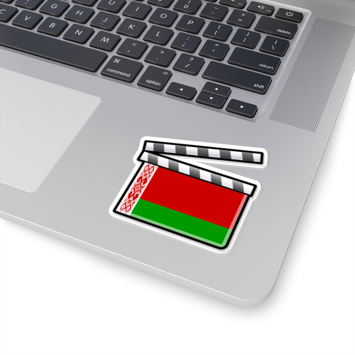 Belarus film clapperboard (Belarus) STICKER Vinyl Kiss-Cut Decal