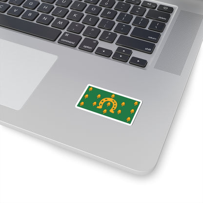 Flag of Rutland older colours (England) STICKER Vinyl Kiss-Cut Decal