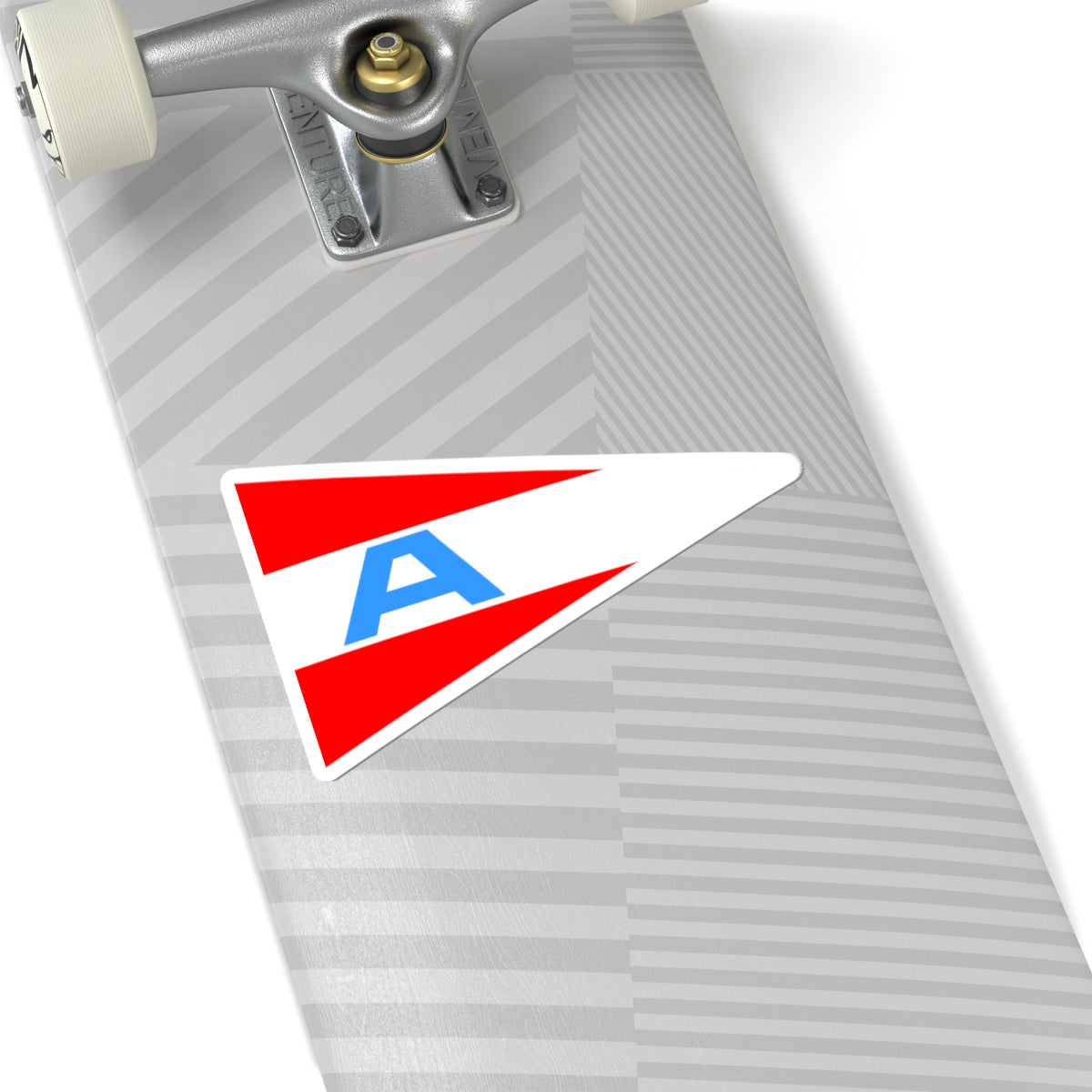 Burgee of Asker Seilforening (Norway) STICKER Vinyl Kiss-Cut Decal