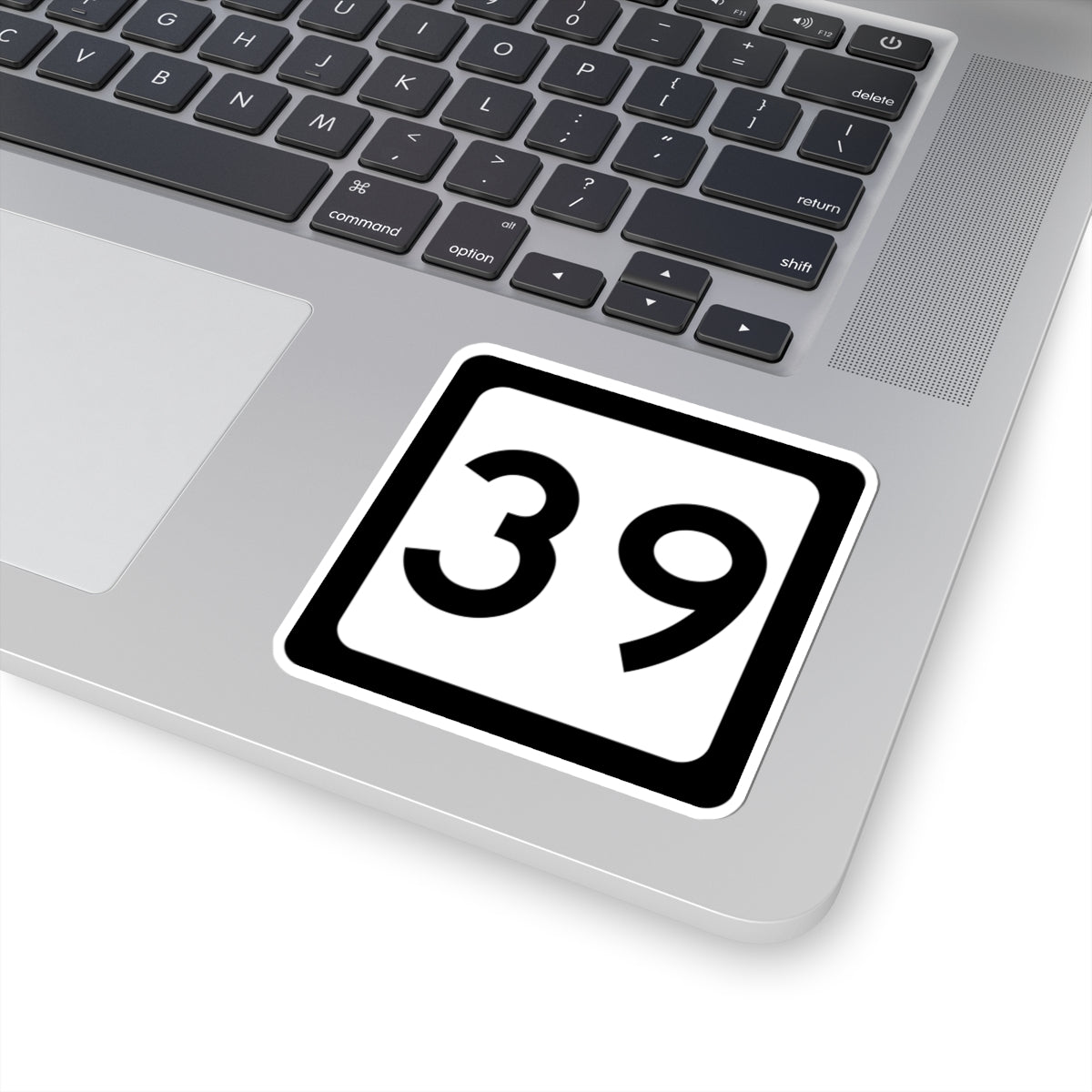 WV-39 (Virginia) (Road Sign) STICKER Vinyl Kiss-Cut Decal
