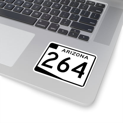 Arizona 264 (Arizona) (Road Sign) STICKER Vinyl Kiss-Cut Decal