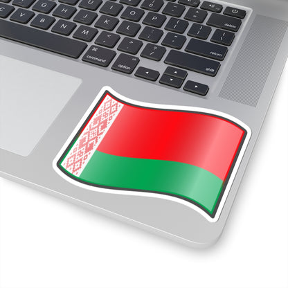 Nuvola Belarus flag 1995 (Belarus) STICKER Vinyl Kiss-Cut Decal