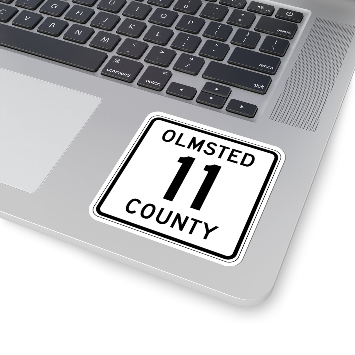 Olmsted County Route 11 (Minnesota) (Road Sign) STICKER Vinyl Kiss-Cut Decal