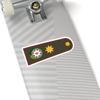 Ordu generalı SQ (Azerbaijan) (Military Rank) STICKER Vinyl Kiss-Cut Decal
