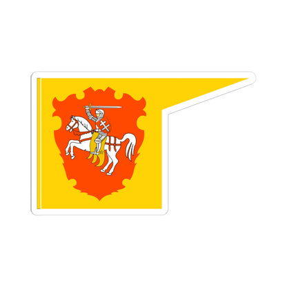 Banner of Amścisłaŭ Voivodeship (Belarus) (Coat of Arms) STICKER Vinyl Kiss-Cut Decal