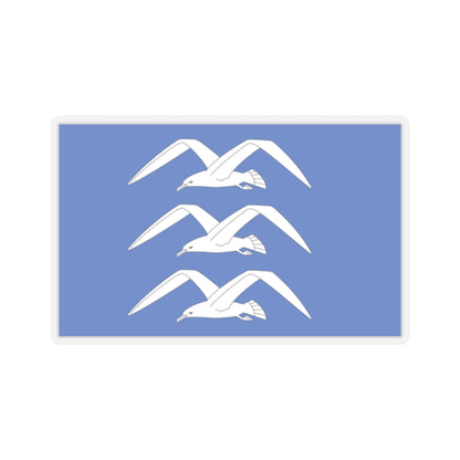 Flag of Haugesund Rogaland Norway - STICKER Vinyl Kiss-Cut Decal