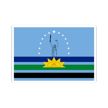 Flag of Monagas State (Venezuela) STICKER Vinyl Kiss-Cut Decal