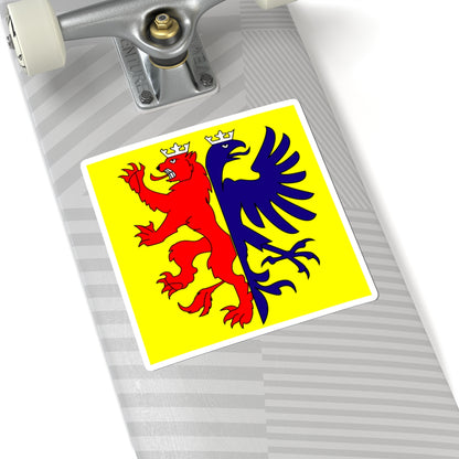 Fahne Toggenburger1 (Switzerland) STICKER Vinyl Kiss-Cut Decal
