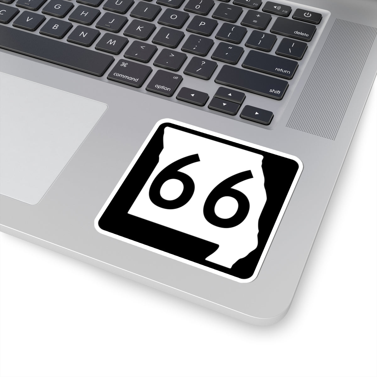MO-66 (Missouri) (Road Sign) STICKER Vinyl Kiss-Cut Decal