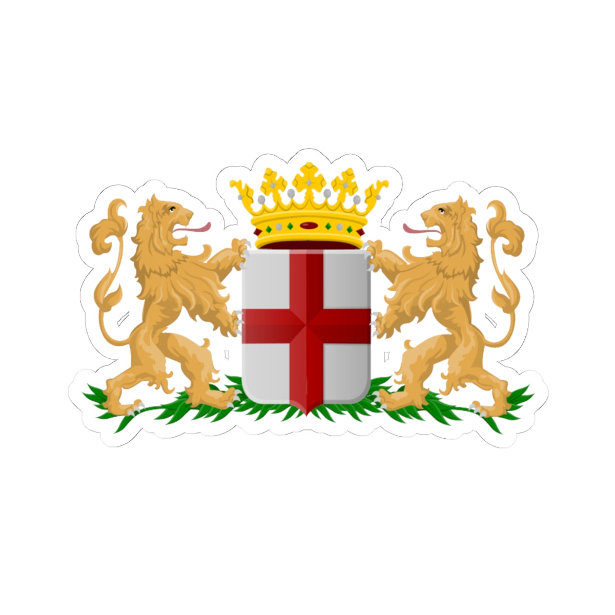 Amersfoort wapen (Netherlands) (Coat of Arms) STICKER Vinyl Kiss-Cut Decal