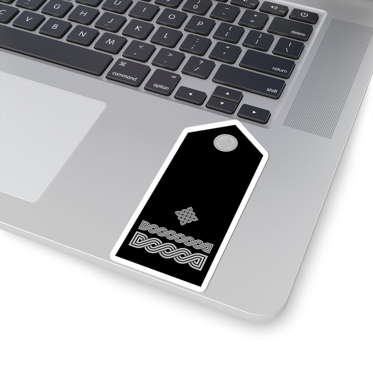 Naramenica svečane odore bojnika HRZ i PZO (Croatia) (Military Rank) STICKER Vinyl Kiss-Cut Decal