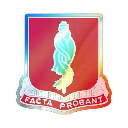 118 Military Police Battalion (U.S. Army) Holographic STICKER Die-Cut Vinyl Decal 2 Inch Holographic - The Sticker Space