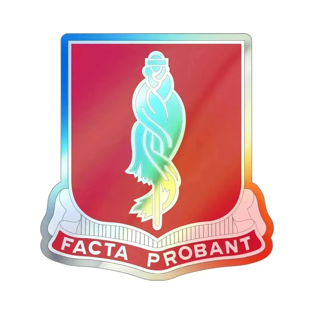 118 Military Police Battalion (U.S. Army) Holographic STICKER Die-Cut Vinyl Decal 5 Inch Holographic - The Sticker Space