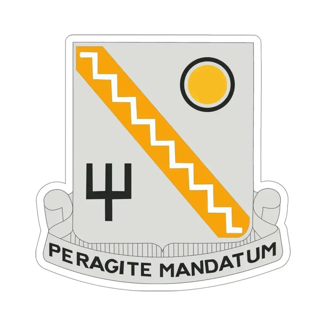 118 Signal Battalion (U.S. Army) STICKER Vinyl Die-Cut Decal 4 Inch - The Sticker Space