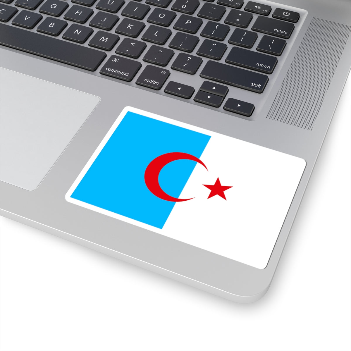 Flag of Syrian Turkmen Assembly (Syria) STICKER Vinyl Kiss-Cut Decal