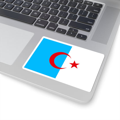 Flag of Syrian Turkmen Assembly (Syria) STICKER Vinyl Kiss-Cut Decal