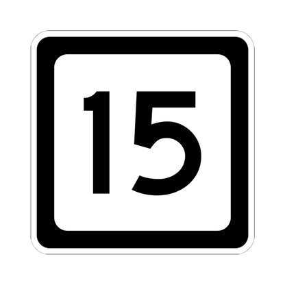 WV-15 (Virginia) (Road Sign) STICKER Vinyl Kiss-Cut Decal