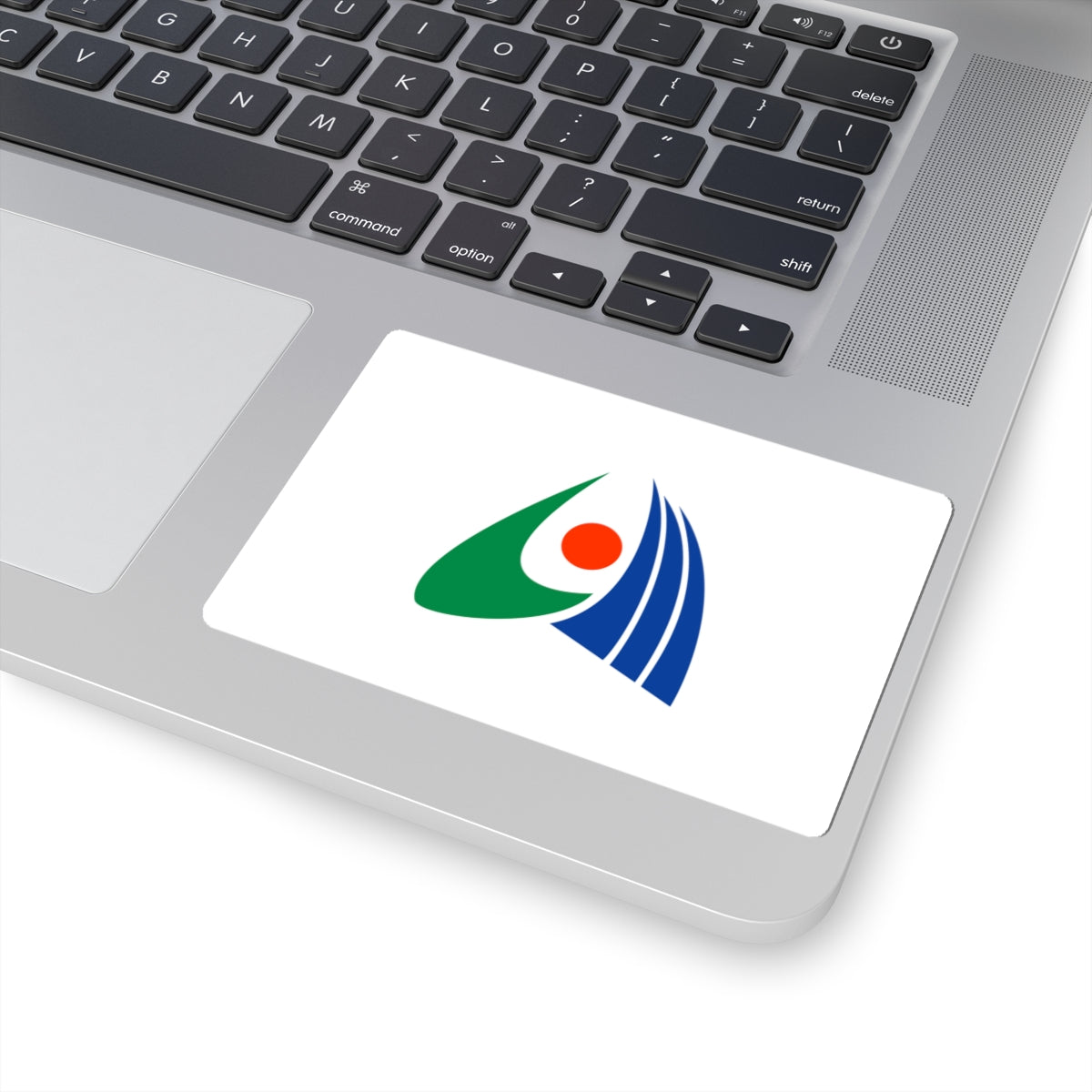 Flag of Mukawa Hokkaido (Japan) STICKER Vinyl Kiss-Cut Decal