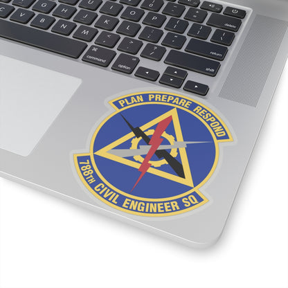 788 Civil Engineer Squadron AFMC (U.S. Air Force) STICKER Vinyl Kiss-Cut Decal