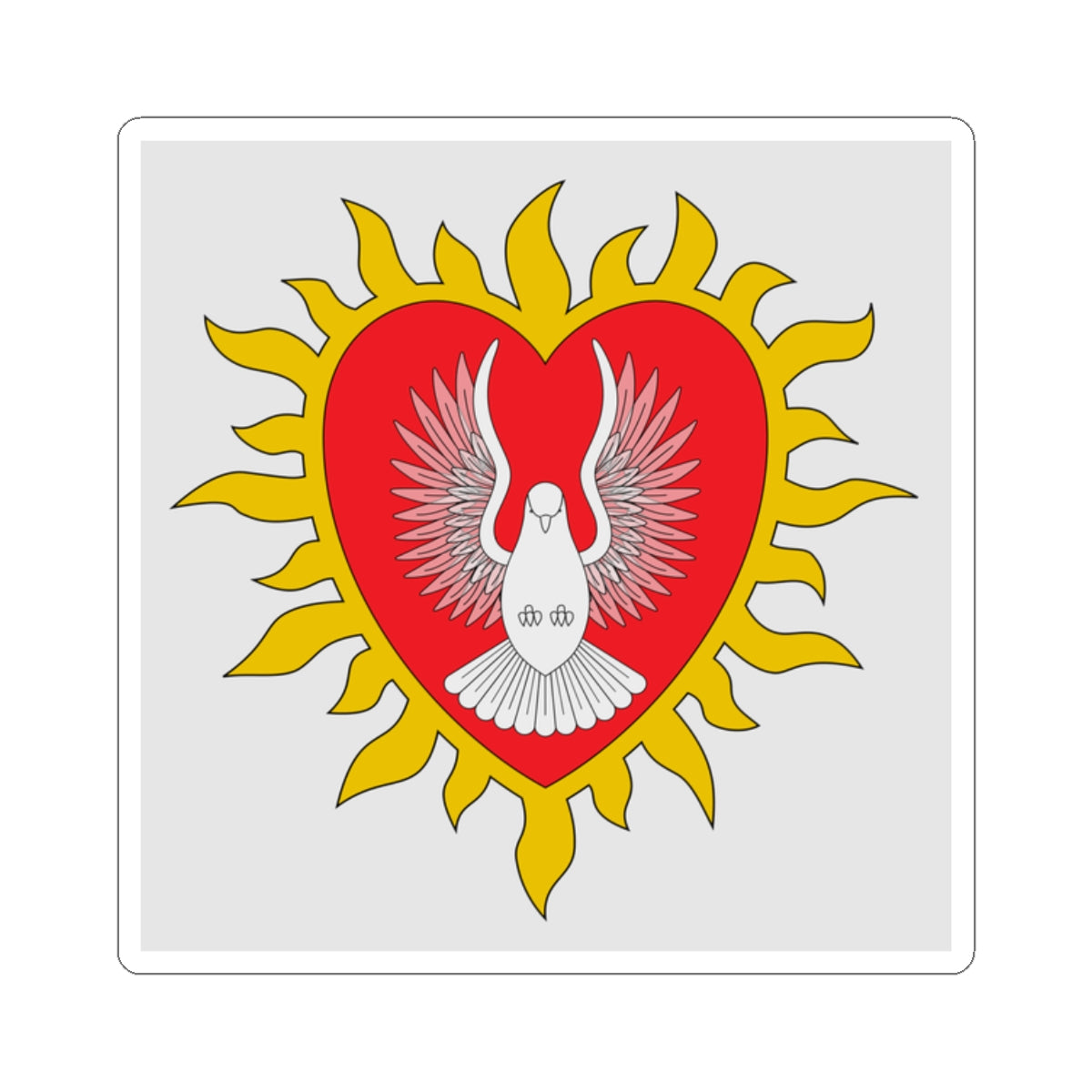 Flag of Marian Eleganti (Switzerland) STICKER Vinyl Kiss-Cut Decal