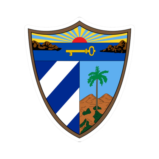 Arms of Cuba (Cuba) (Coat of Arms) STICKER Vinyl Kiss-Cut Decal