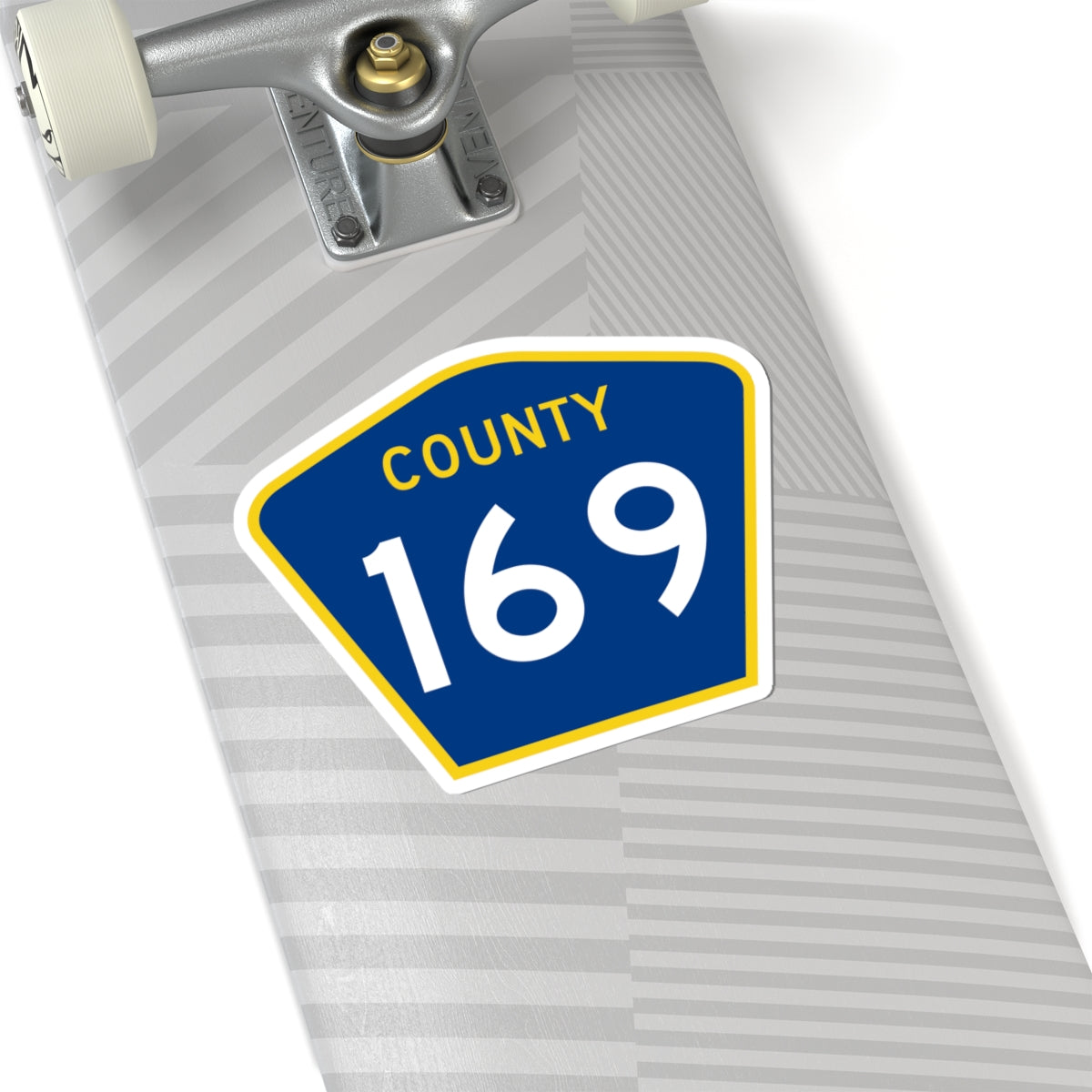 County 169 MN (Minnesota) (Road Sign) STICKER Vinyl Kiss-Cut Decal