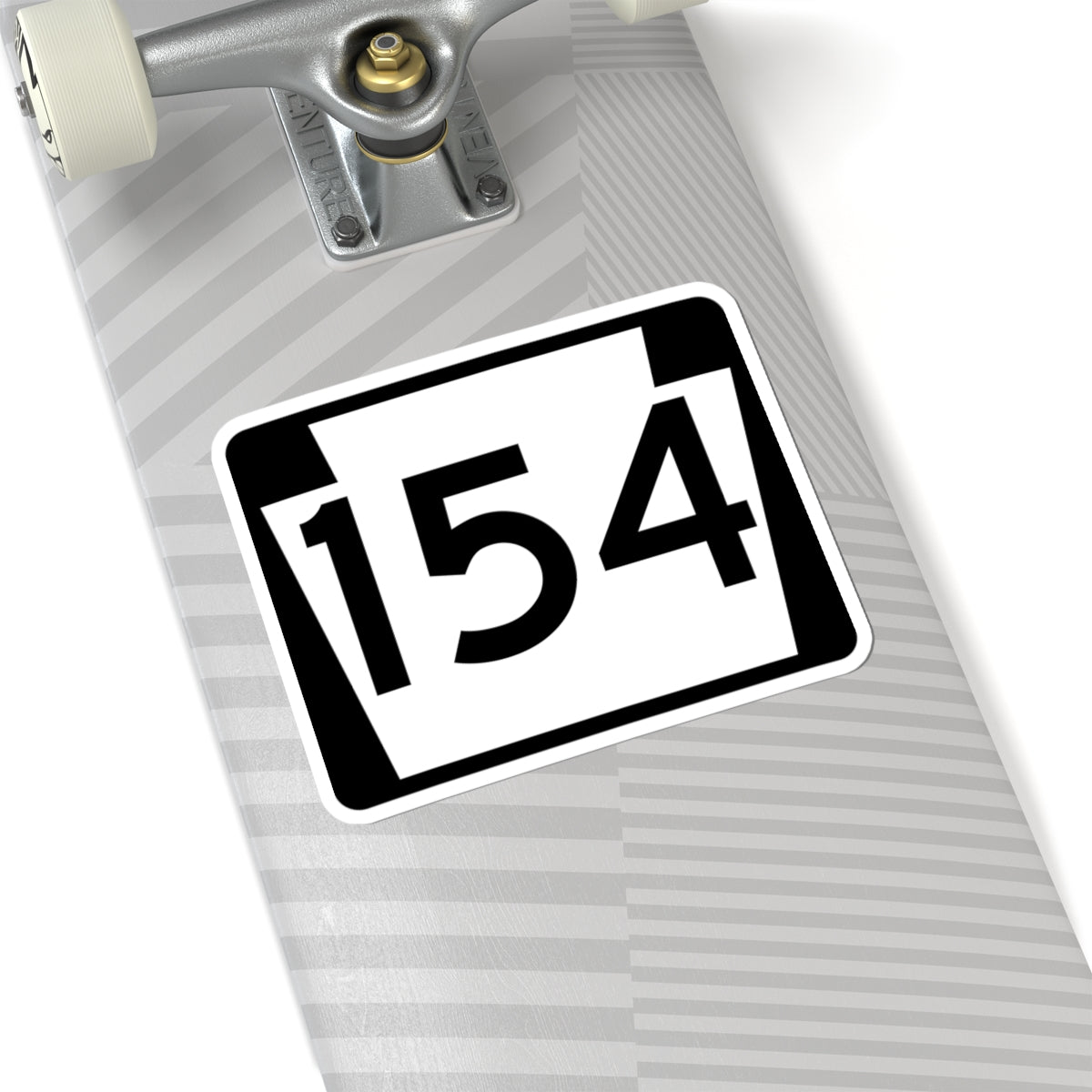 PA-154 (Pennsylvania) (Road Sign) STICKER Vinyl Kiss-Cut Decal