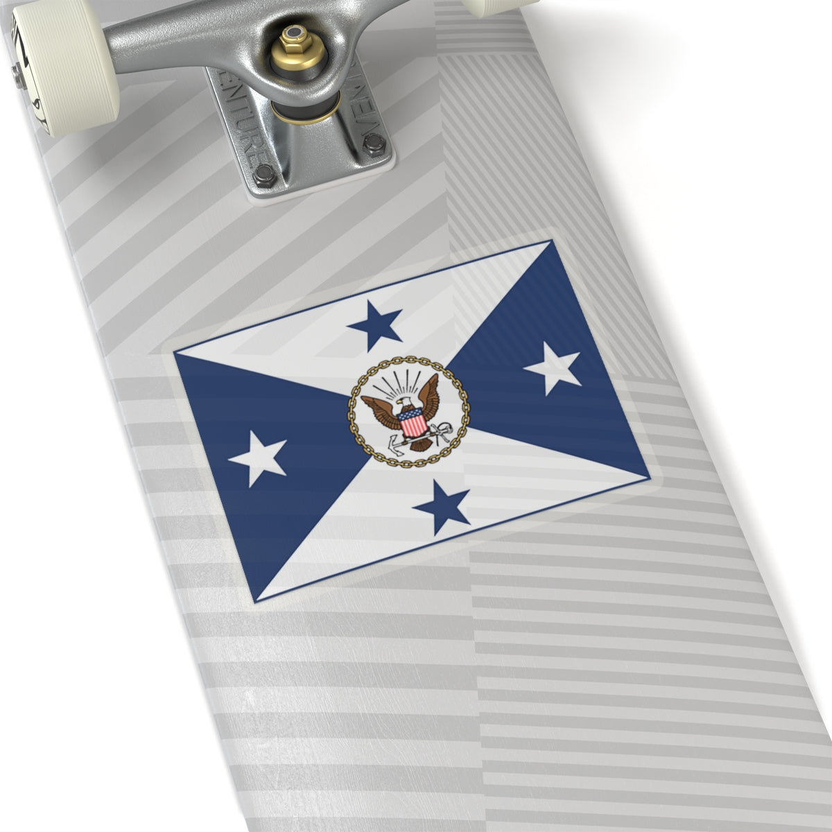 VCNO FLAG NO POLE (U.S. Navy) STICKER Vinyl Kiss-Cut Decal