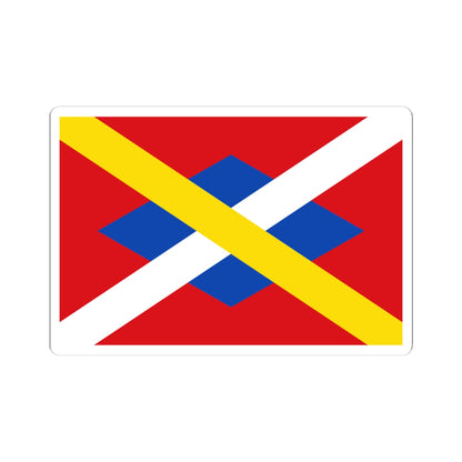 Bandera dAlbanya (Spain) STICKER Vinyl Kiss-Cut Decal