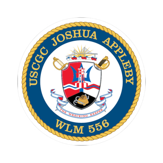 USCGC Joshua Appleby WLM 556 (U.S. Coast Guard) STICKER Vinyl Kiss-Cut Decal