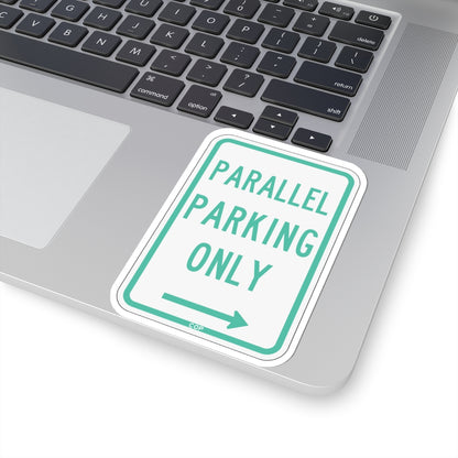 PBOT Road sign P4600L (Oregon) (Road Sign) STICKER Vinyl Kiss-Cut Decal