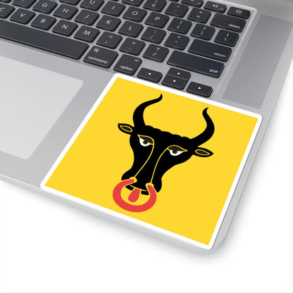 Flag of Canton of Uri alt (Switzerland) STICKER Vinyl Kiss-Cut Decal
