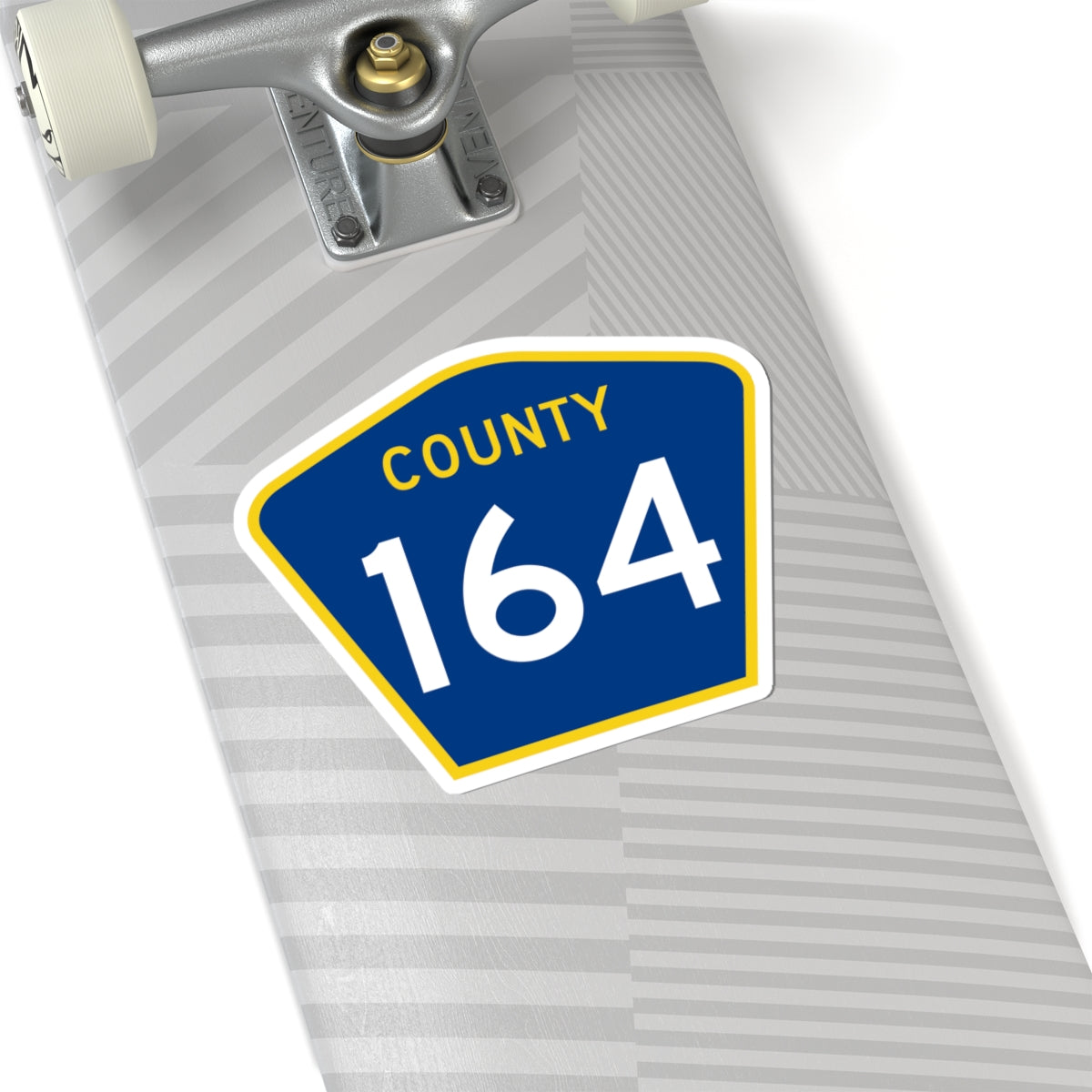 County 164 MN (Minnesota) (Road Sign) STICKER Vinyl Kiss-Cut Decal