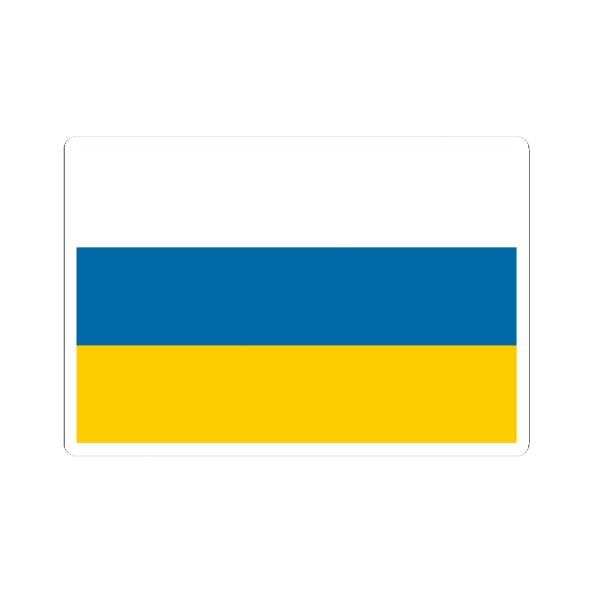 Flag of Tornedalians (Finland) STICKER Vinyl Kiss-Cut Decal