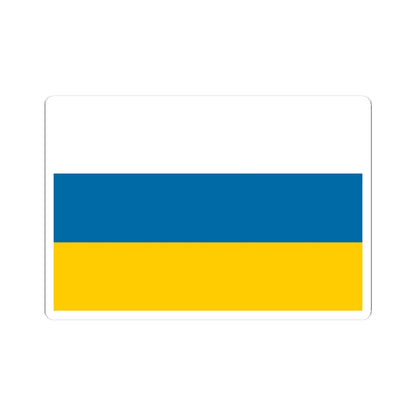 Flag of Tornedalians (Finland) STICKER Vinyl Kiss-Cut Decal