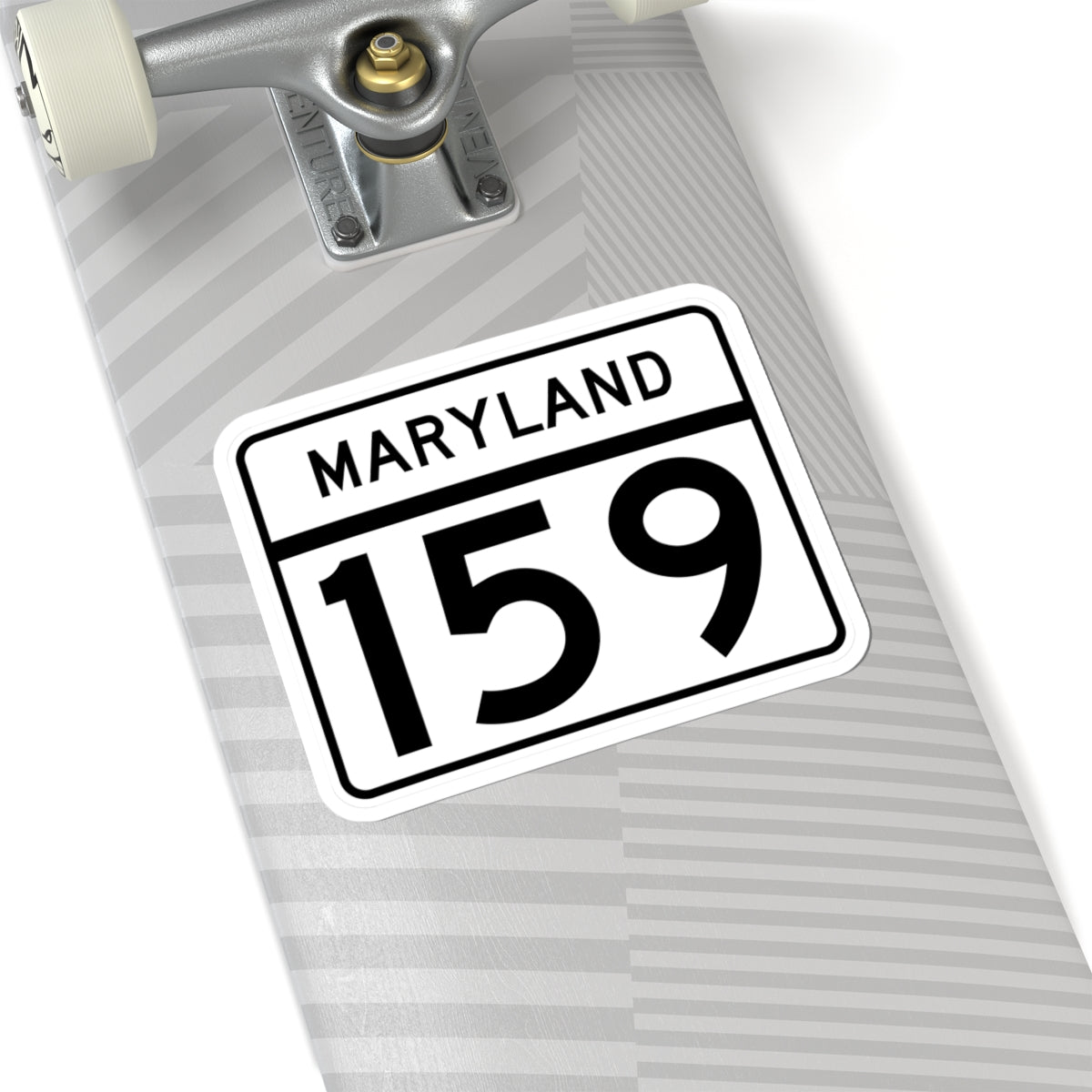 MD Route 159 (Maryland) (Road Sign) STICKER Vinyl Kiss-Cut Decal