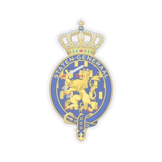 Coat of arms of the Staten Generaal - STICKER Vinyl Kiss-Cut Decal