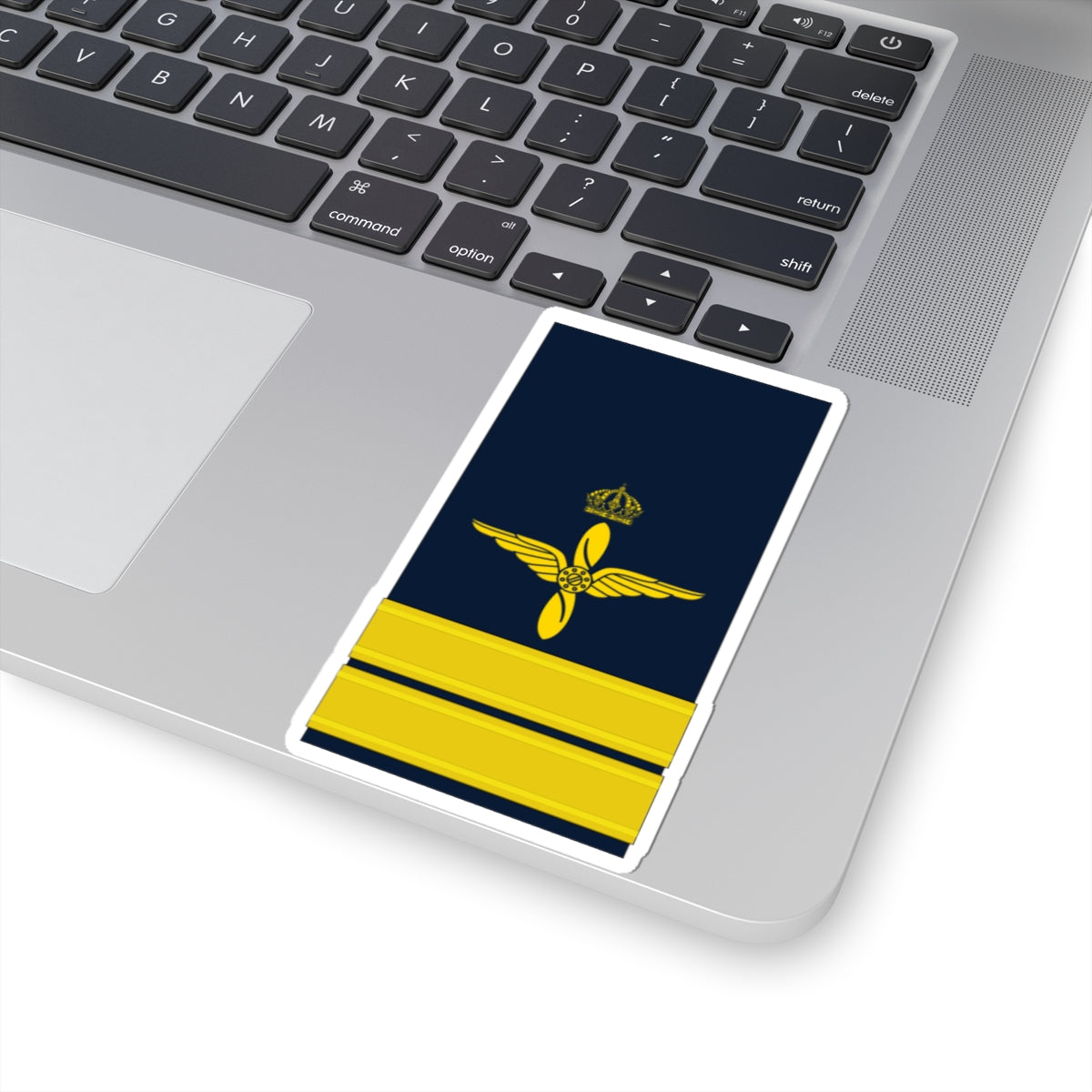 OF 2 Kapten FV hylsa (Sweden) (Military Rank) STICKER Vinyl Kiss-Cut Decal