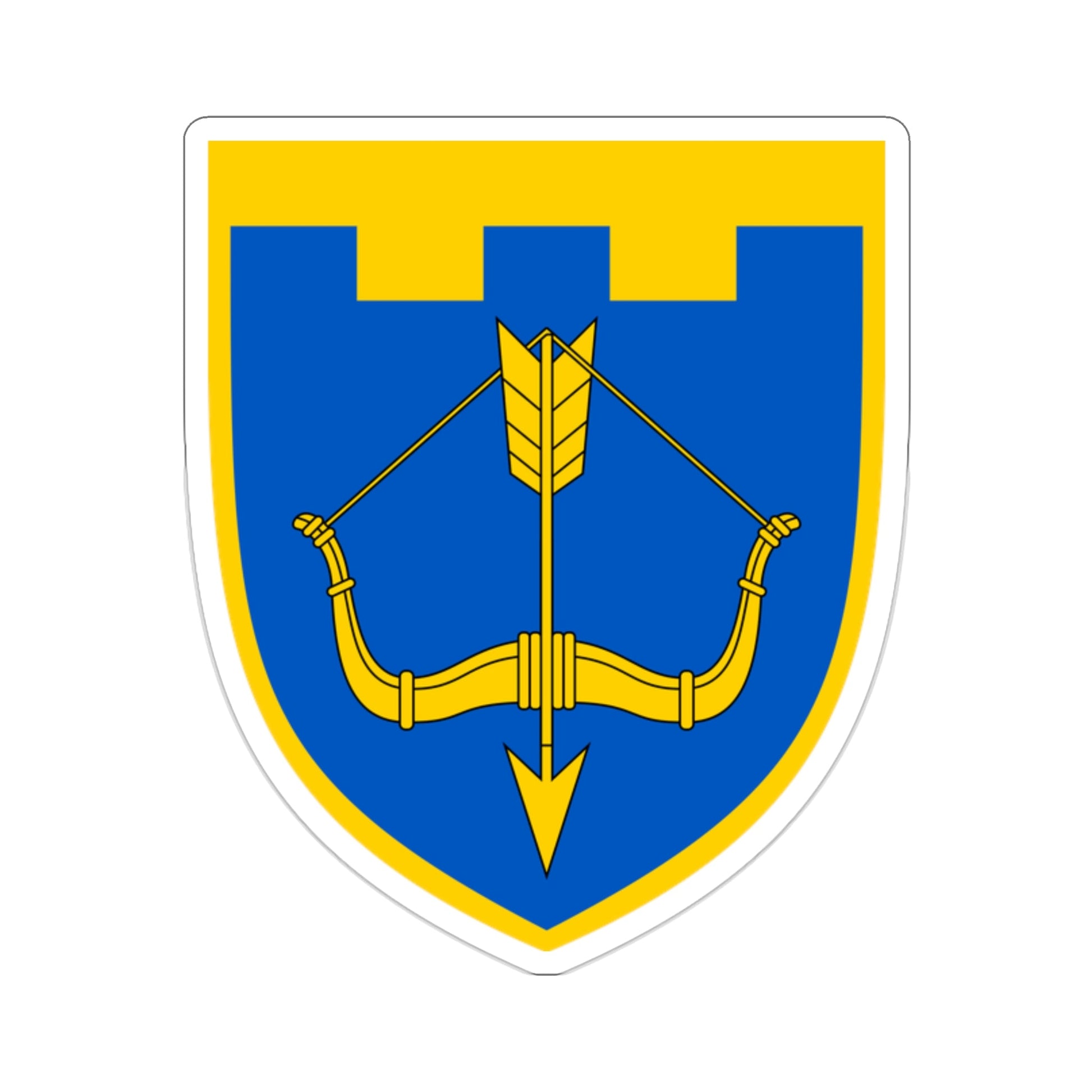 118th Detached Territorial Defense Brigade (Ukraine) STICKER Vinyl Die-Cut Decal-2 Inch-The Sticker Space