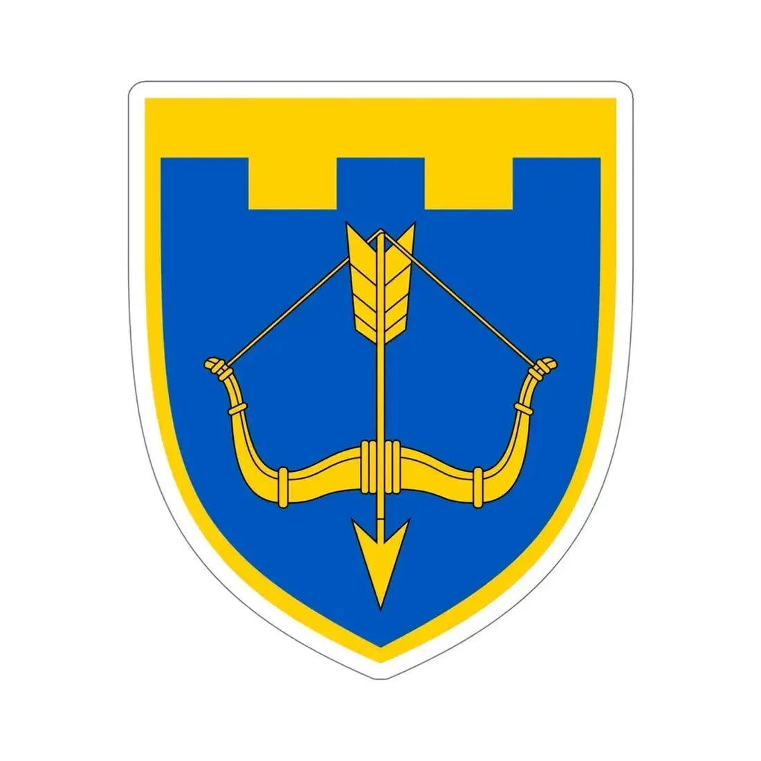 118th Detached Territorial Defense Brigade (Ukraine) STICKER Vinyl Die-Cut Decal - The Sticker Space