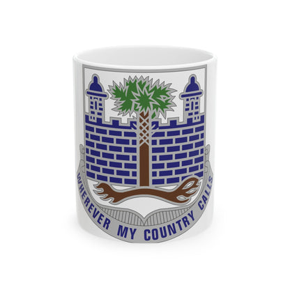 118th Infantry Regiment (U.S. Army) White Coffee Mug-11oz-The Sticker Space